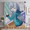 Eromanga Sensei Kitchen Curtains for Camera Elegant Room Curtains 2 Pieces Blackout Curtain Shades Halloween Decoration Living