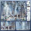 3D Large-Scale Scenery Sticker: DIY Visual Stacking Miniature Scene, No Cutting Needed