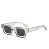 Unisex Retro Square Fashion Sunglasses - Cool European American Hip Hop Punk Style for Party, Beach, and Travel