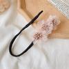 2025 Pearl Flower Bun Hair Tool: Stylish Korean Updo Accessory for Women