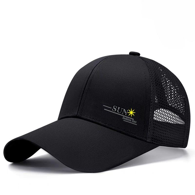 

Чоловічі та жіночі весняно-літні нові бейсболки, сонцезахисні сітчасті дихаючі капелюхи, капелюхи з качиним язичком, сонцезахисні тонкі сонцезахисні капелюхи one size