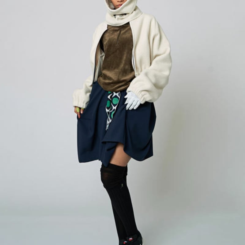 ATHPLATFORM AW22AS01 Sheer High Knee Socks_Black