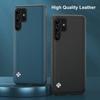 Luxury Leather Case For Samsung Galaxy S22 Ultra S20 S21 FE S10 Plus Cover Matte Phone Case For Samsung Note 20 Ultra 10 Plus