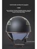 Unisex Retro Motorcycle Half Helmet for All Seasons