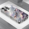 Fashion Colorful Marble Phone CaseFor Samsung Galaxy S26 S25 Edge S24 S23 FE S22 Ultra S20 S21 5G Cover Luxury Glass Cover