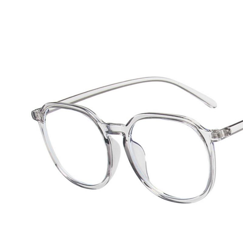 Ultra Light Polygon Frame Clear Lens Glasses Myopia Nerd Spectacles -0 5 to -6 0 Square Face Hyperopia +0 5 to +6 0 No degree 0