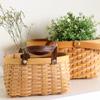 Wood Chip Basket Storage Basket Size