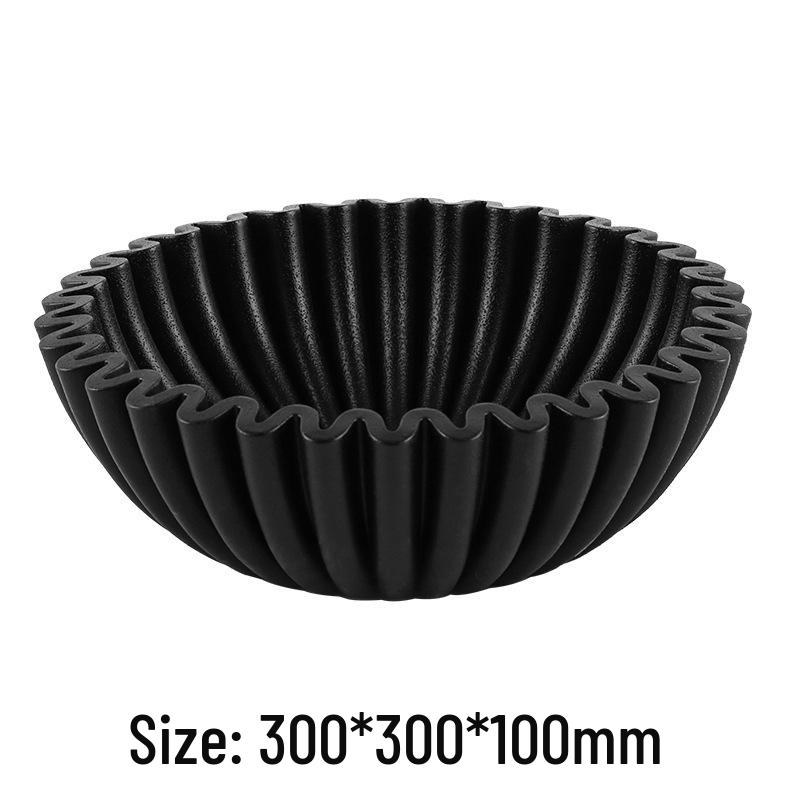 Скандинавский стиль, рифленая, с оборками, фруктовница, орнамент - Креативная арт-витрина для декора модельной комнаты