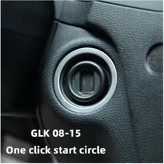 

For Mercedes Benz GLK X204 2008-2015,GLK220 GLk350 Car Lift Window Frame Steering Wheel Button Rear Air Outlet Trim Cover Horn One click start