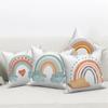 Kissenbezug Dekoration Zuhause Büro Schlafzimmer Cartoon Regenbogen Wolke Sofa Dekokissen