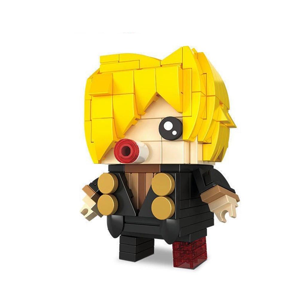 Anime Movie  Character Bricks Chopper Ace KAIDO Nami Building Blocks Set Toys For Children Adults Gifts Bricks Assemble