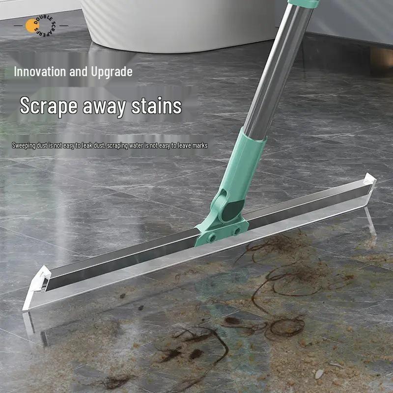New Arrival: 2-in-1 Magic Broom & Squeegee - Dual-Use for Floors & Windows