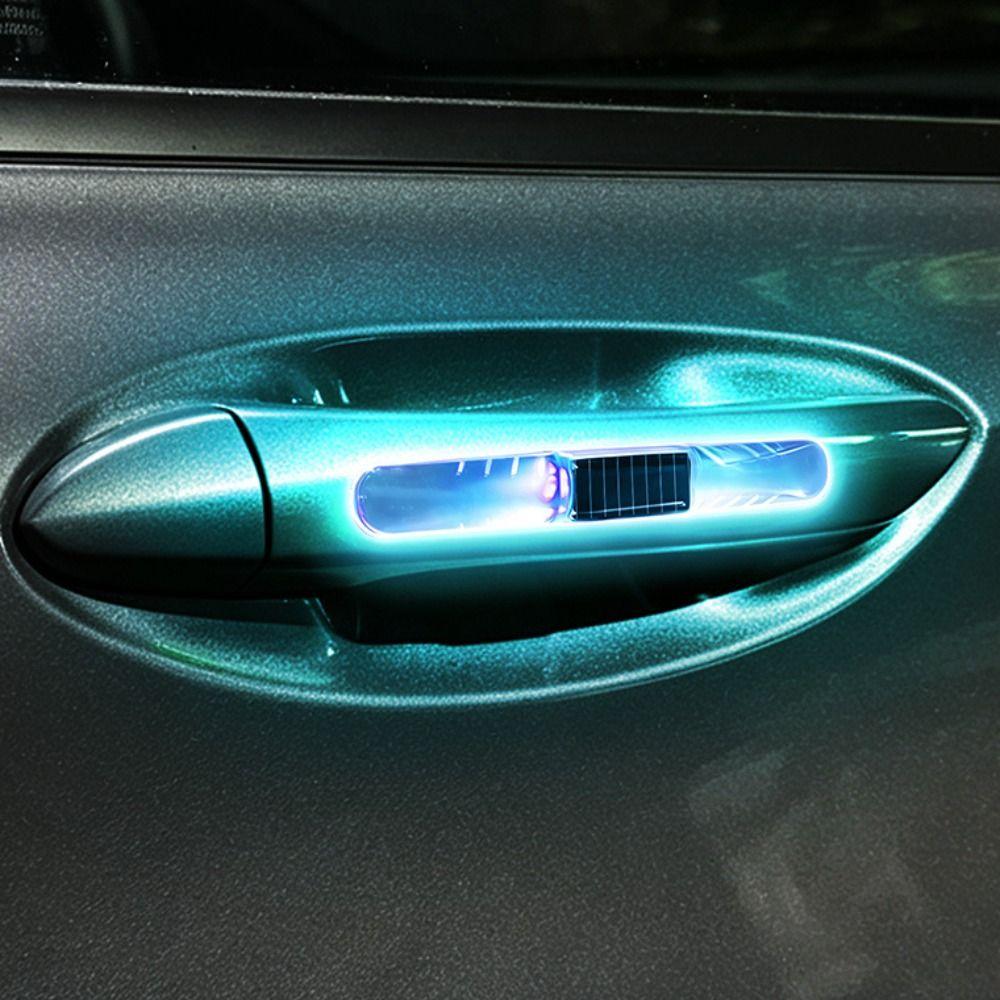 1pc Waterproof Car Anti-collision Warning Light Motorcycle Decorative Lamp Car Decorations