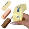 Soft Slow Rebound Butter Stick Squeezing Toy Realistic Butter Stick Stress-Relief Decompression Fidget Toy Desktop Ornament Gift