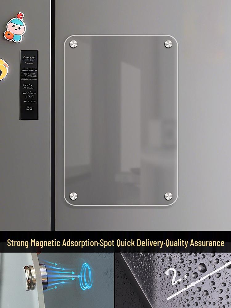 

Magnetic Erasable Whiteboard Memo & Planner Sticker for Fridge 20x30cm