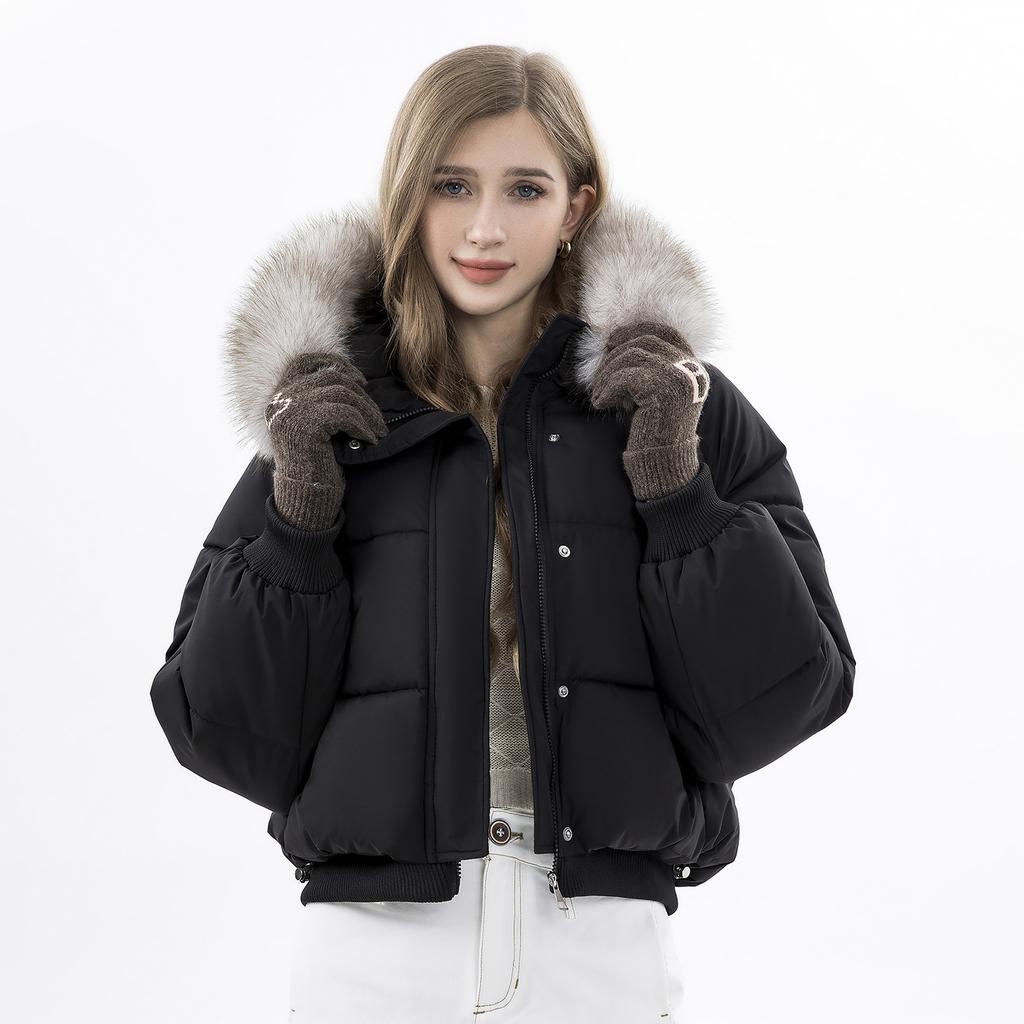 Cotton-padded jacket down cotton-padded jacket women's short winter new waist small padded jacket