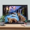5D Diamond Painting Animal Rhinestone Picture Diamond Mosaic Leopard Diamond Art Decor For Home