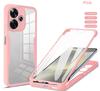Fully Coverage case For POCO M6 4G F6 Pro X6 Pro M6 Pro F5 Pro X5 X4 GT X4 Pro M4 Pro F3 X3 Pro C65 double protect shield cover