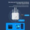 WALRAM 300Mbps WiFi Repeater 80211N 24G Signal Booster Long Range Wireless Extender Amplifier