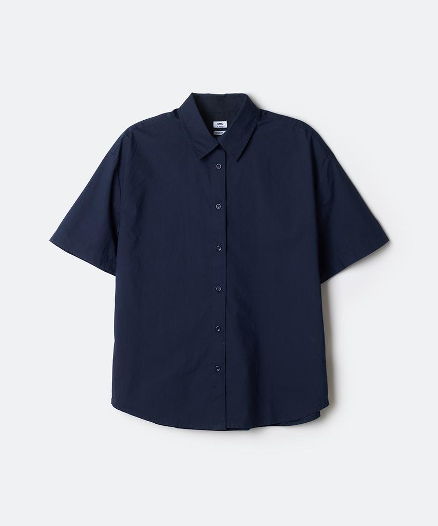 Seupao Women'S Semi-Oversized Short Sleeve Shirt_Spywg25G01