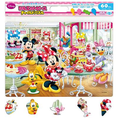 60 Teile Puzzle Silhouette Stück Willkommen im Disney Süßwarenladen Kinder [Kinderpuzzle]
