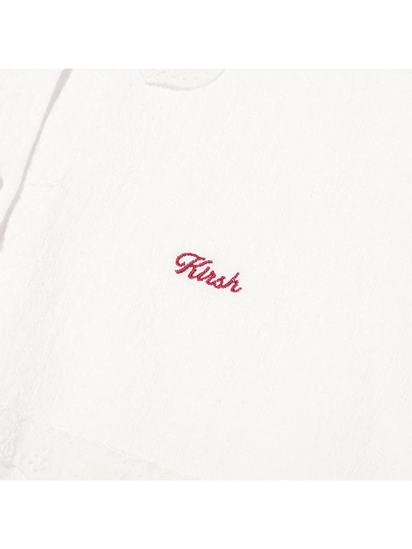 KIRSH Layered Shirt Mini Dress [White]