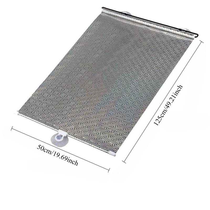 Jaluzele universale cu ventuză Parasolar Umbrire fereastră Fără unghii Perdele opace de instalare ușoară pentru mașină, dormitor, bucătărie, birou