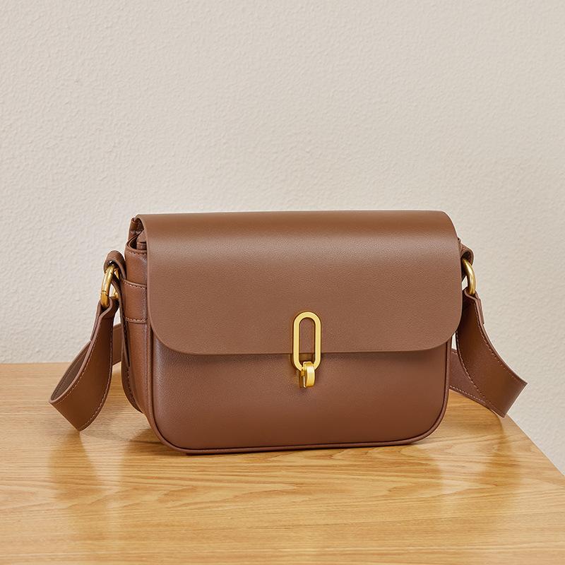 

Mrs. Qiao Bag 2025 New Women s Crossbody Bag Autumn Winter Small Square Bag High-end Genuine Leather Women s Shoulder Bag Long23CM、Wide9CM、 Hig коричневый