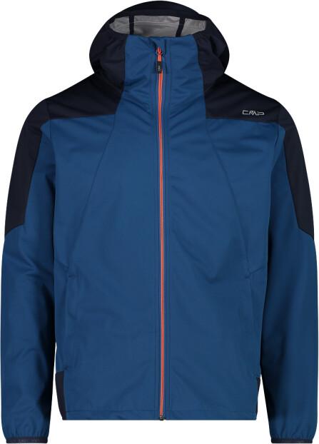 Jacket CMP Softshell Man Jacket Fix Hood (35a6267) (35a6267-L951) Ocean