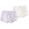 DAVE&BELLA Girls' Antibacterial Boxer Briefs 2-Pack