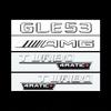 AMG Letter stickers Car Rear Trunk Emblem Fender Badge For Mercedes Benz GLE43 GLE400 GLE450 GLE53 GLE63S C-pillar badge BA1