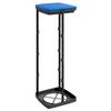 Porte sacs poubelles 2 pcs noir et bleu 120 L PP