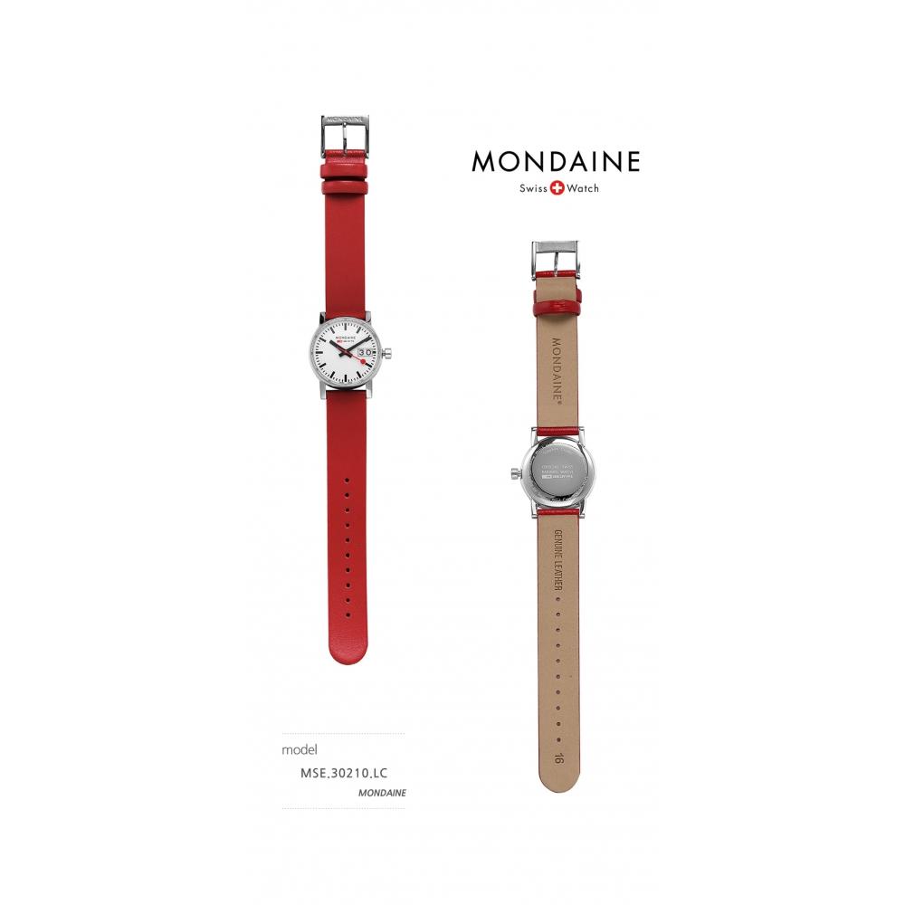 Mondaine MSe.30210.lc Railway Evo 2 Date Damen-Lederuhr