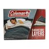 Coleman Multi-Layer Sleeping Bag - All-Season Envelope Type Sleeping Bag for Camping, Outdoors, Machine Washable, Emergency Preparedness, Spring, Summ