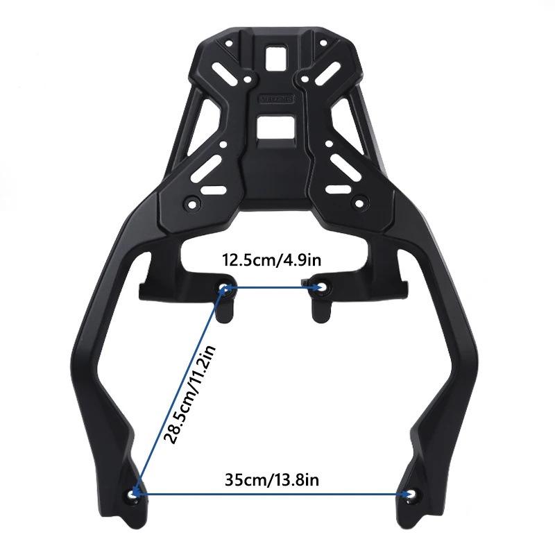 Honda Forza/X-ADV750 Motorcycle Rear Luggage Rack: Thickened Aluminum Alloy