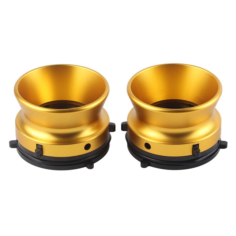 1Pair NAB Hub Adapters Universal Reel Tape Recorder Accessories Polished Aluminum Alloy 10 Inch Opener Nab Reel Hub Adaptors