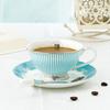 Creative European Bone China Tea Set: Cup, Saucer, Teapot, Dessert Plate, Double-Layer Fruit Bowl, Mix & Match