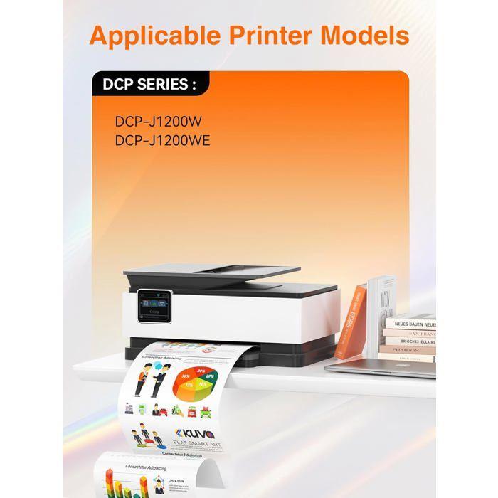 Ink Cartridges - DOUGLAS LABORATOIRES - LC424 - Compatible Brother - Pack of 4 - High Yield 750 Pages