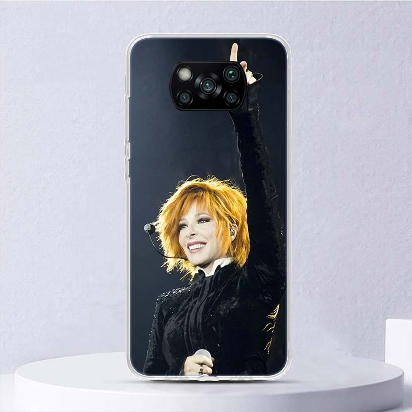 

Mylene Farmer Soft Case For Xiaomi Poco X7 X6 X5 X4 X3 Nfc F7 Ultra F6 F5 Pro Phone Cover F4 Gt F3 M5S M4 M3 M5 M6 Coque Xiaomi Poco F6 Pro
