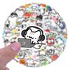 10/30/90pcs Kawaii Basil Cat Cartoon Stickers Cute Anime Kitten Graffiti Decals Laptop Suitcase Guitar Phone Sticker