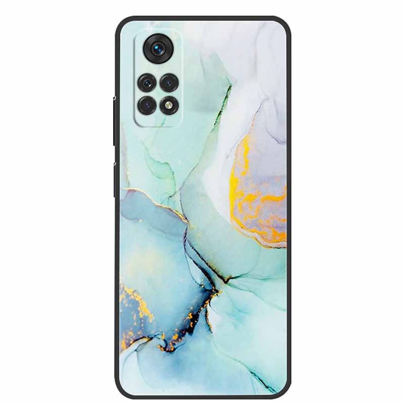 Pro pouzdro Xiaomi Redmi Note 11 Mramorové Silikonové TPU Měkké Zadní Kryt Pouzdro na Telefon pro Redmi Note 11S 11 S Funda Roztomilé Nárazuvzdorné Coque