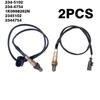 2PCS Are Suitable for Volkswagen Oxygen Sensor 234-5102 234-4754 1k0998262n;2345102,2344754