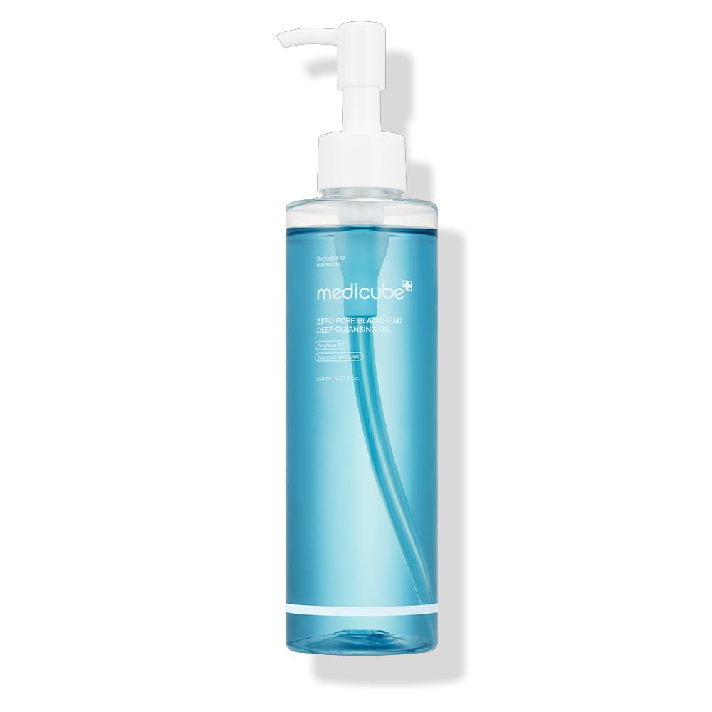 

MEDICUBE Zero Pore Blackhead Deep Cleansing Oil 205ml for Oily Skin Acne Care