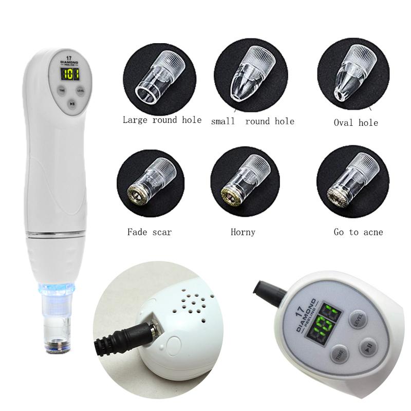Diamond Dermabrasion Skin Peeling Beauty Machine Vacuum Blackhead Acne Remove Face Cleaning Facial Pore Cleaner Equipment