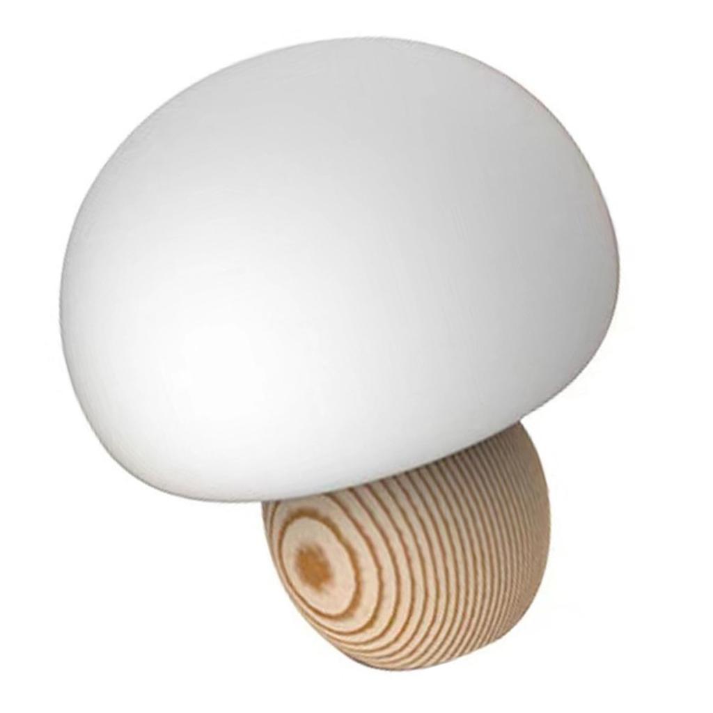 Mini Baby Night Light USB Charging Pat Control Magnetic Base Cute Small Nursery Lamp for Bedroom