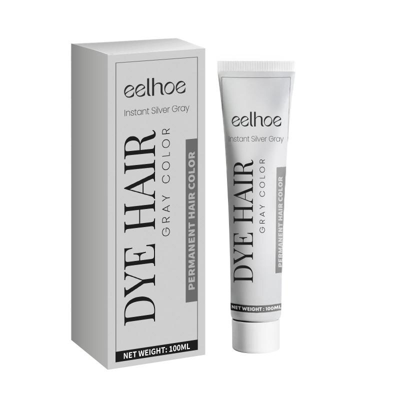 100 ml Grauhaarcreme, schadet dem Haar nicht, ist natürlich, langanhaltend, leicht zu reinigen und leicht zu färben.
