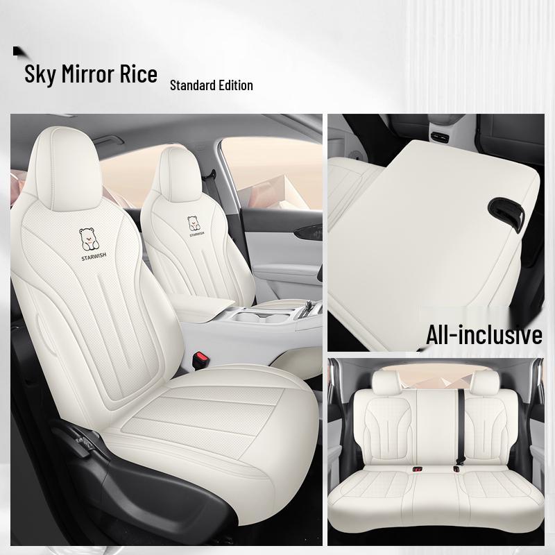Star Wish Universal All-Season Full Coverage Car Seat Cushion Cover