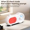 1pc Digital Alarm Clock with Night Light Large V.A Light Sensitive Display,Three Alarm Settings,Snooze Silent Function,Perpetual Calendar Date Display