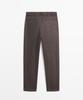 Masimodutti 100% Linen Straight Fit Pants