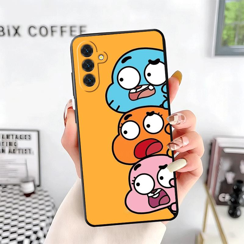 A-Amazing World G-Gumball Soft Phone Case for Samsung A17 A37 A57 A16 A26 A36 A56 A15 A25 A35 A55 A14 A24 A34 A54 A13 A23 A33 A5